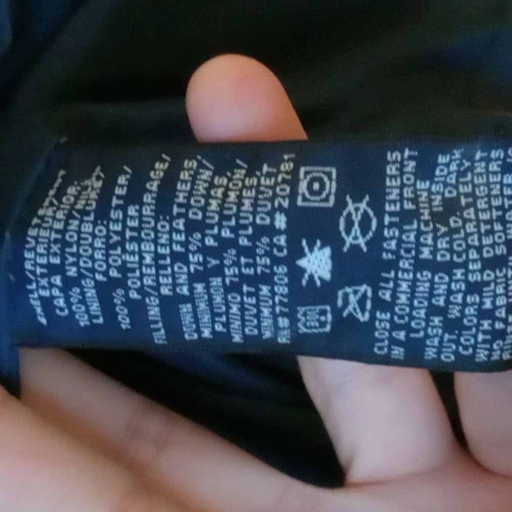 *last day - moving sale* Tommy Jeans Navy Puffer size L - Picture 5 of 10